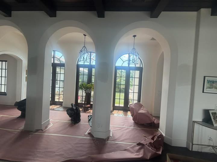 High-end home interior prepped by Amigos Drywall for texture and finishing work